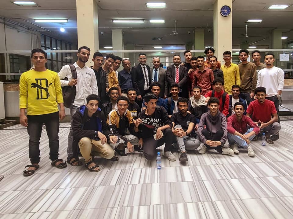 Cybersecurity students visit the Yemeni Bank for Reconstruction and Development