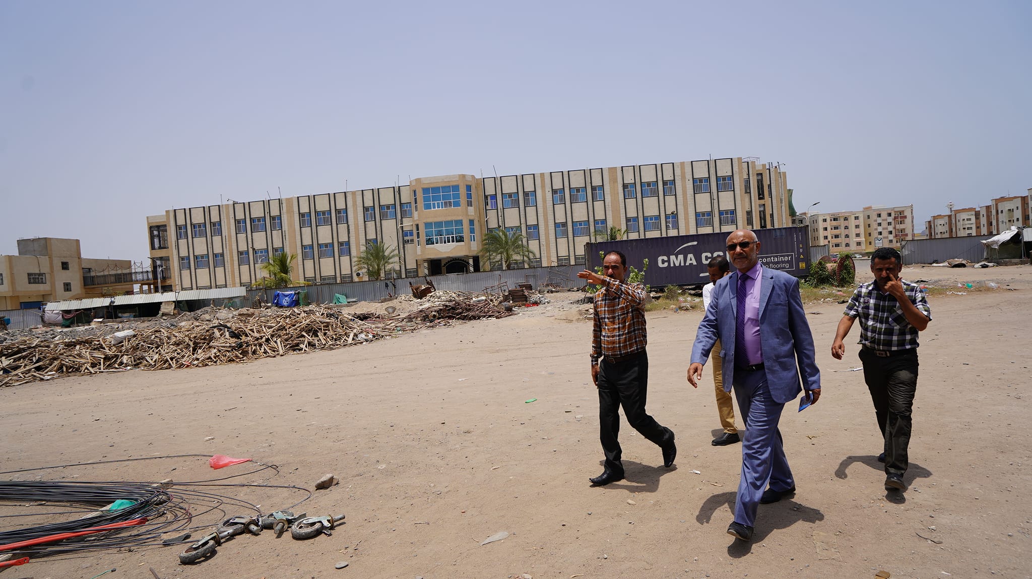 President of Saba University visits the main center of the University of Science and Technology